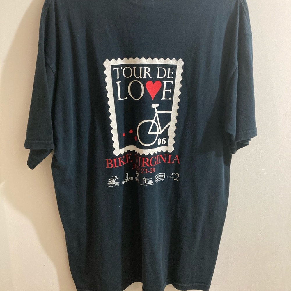 Va is for bike lovers tee